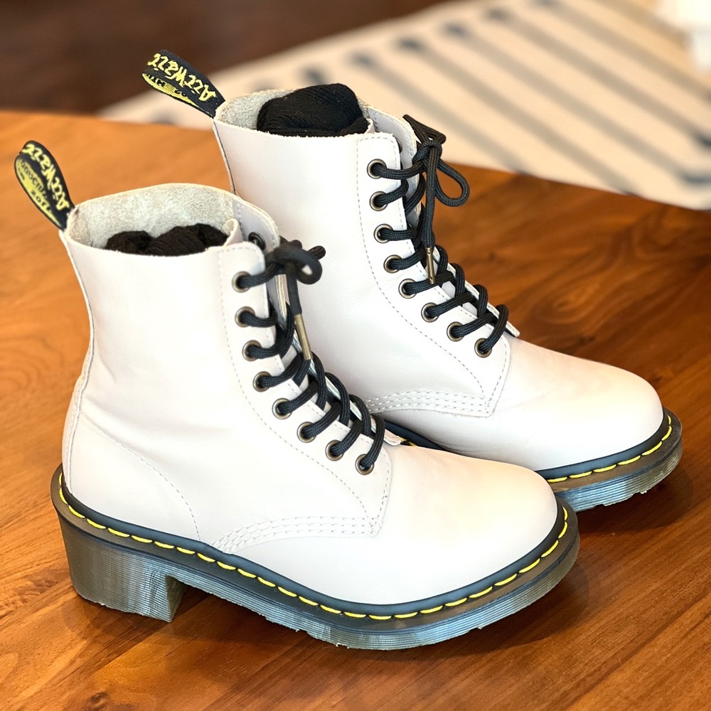 Dr. Martens Clemency Heeled Combat Boots